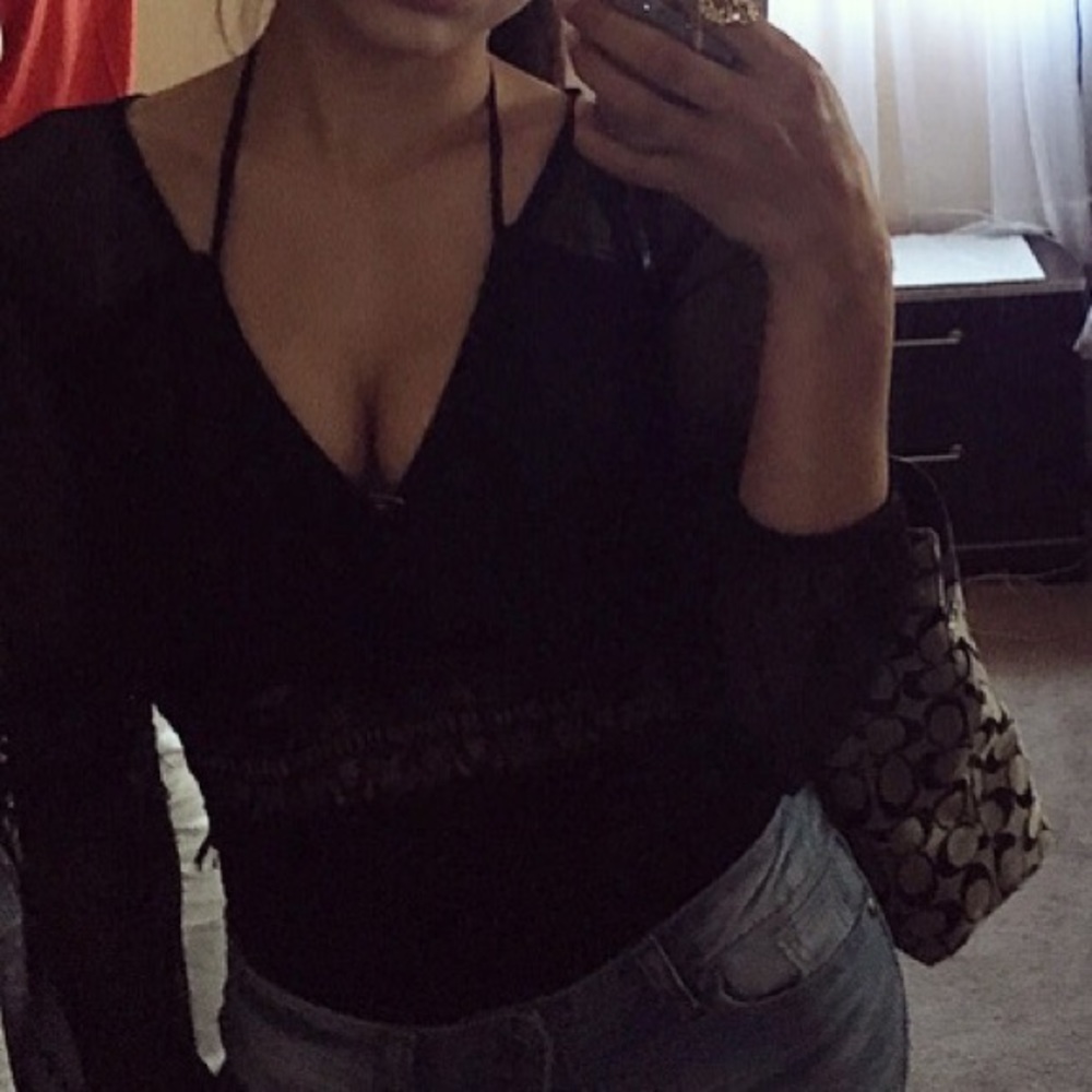 Black one piece